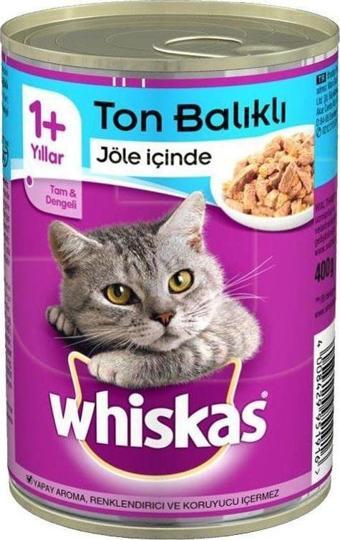 Whiskas Ton Balıklı Kedi Konservesi 400 gr