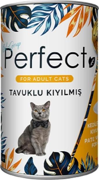 Perfect Chicken Ezme Tavuk Eti Kıyılmış Yetişkin Kedi Konservesi 400 Gr