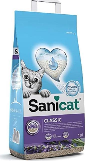 Sanicat Classic Lavanda Kedi Kumu 10 Lt