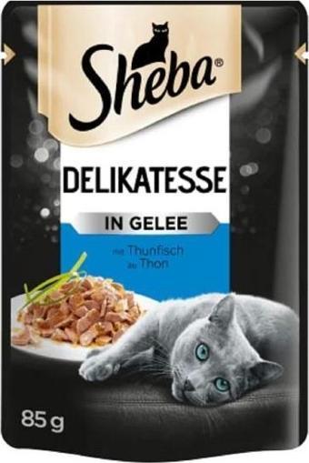 Sheba Pouch Ton Balıklı Yetişkin Kedi Konservesi 85gr