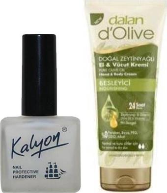 Kalyon Tırnak Sertleştirici + Dalan Tüp Krem 20 Ml