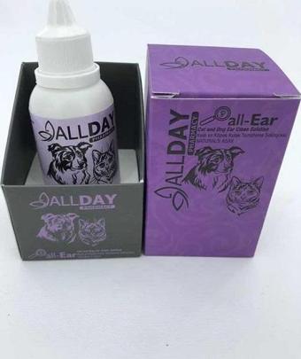 Allday All-Ear Cleaning Kedi ve Köpek Kulak Temizleme Solüsyonu 50 ml