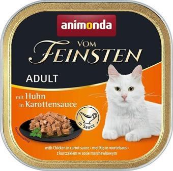 Animonda Vom Feinstein Havuç Soslu Tahılsız Tavuklu Kedi Yaş Mama 100gr