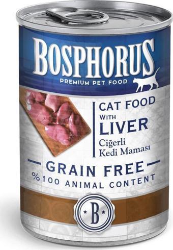 Bosphorus Tahılsız Ciğerli Kedi Konservesi 415 gr