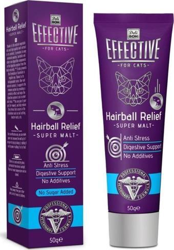 Effective Hairball Relief Super Kedi Tüy Yumak Engelleyici Malt 100gr