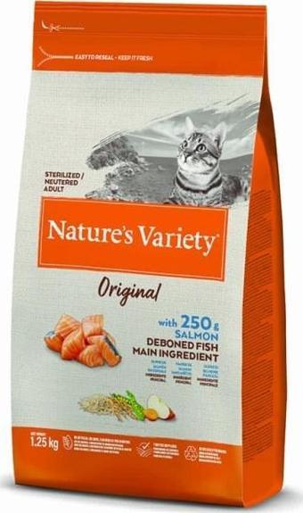 Nature's Variety Cat Sterilized Salmon Kedi Maması 1,25 Kg