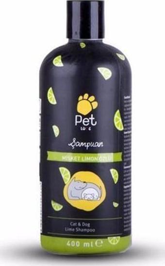 Pet Love Misket Limonu Özlü Kedi Ve Köpek Şampuanı 400 ML