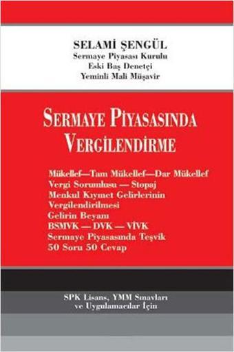 Sermaye Piyasasında Vergilendirme - Selami Şengül - İmaj Yayıncılık