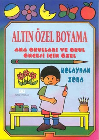 Altın Özel Boyama 1 - Altın Kitaplar