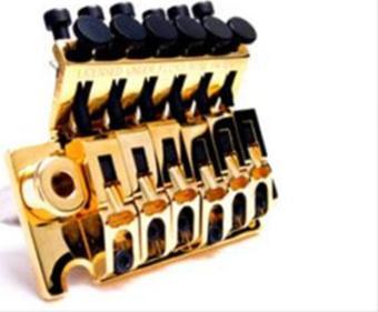 Graphtech Ps-0080-G0 Ss Bridge Lb63 Floyd Rose Style Gold