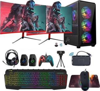 Turbox Tx1939 i5 3470 16GB Ram 256GB SSD 1TB HDD 4GB GTX1050Ti 23.6 inç DUAL CURVED Oyun Bilgisayarı