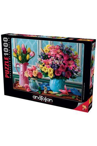 Anatolian Puzzle Rengarenk Buketler 1000 Parça Puzzle 1130