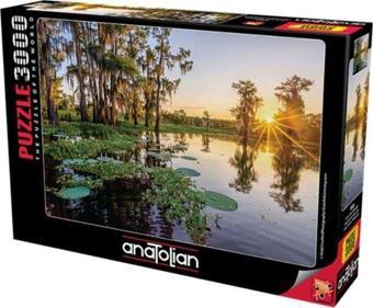 Anatolian Puzzle Duck Lake Günbatımı 3000 Parça Puzzle 4925