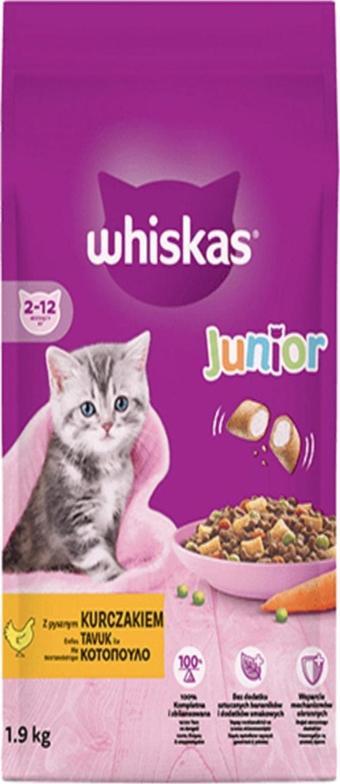 WHİSKAS TAVUKLU YAVRU KEDİ MAMASI 1.9 KG