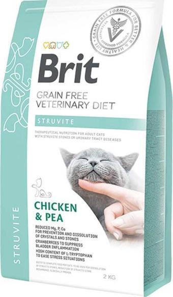 Brit Veterinary Diet Struvite İdrar Yolu Sağlığı Destekleyici Tahılsız Kedi Maması 2 kg