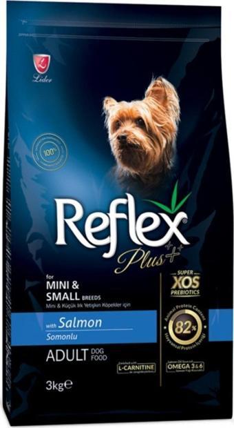 REFLEX PLUS MİNİ KÜÇÜK IRK SOMONLU KÖPEK MAMASI  3 KG