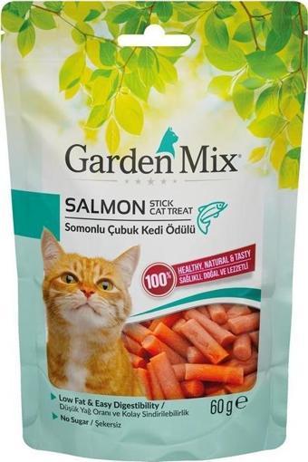 Garden Mix Somonlu Stıck Kedi Ödülü 60 Gr