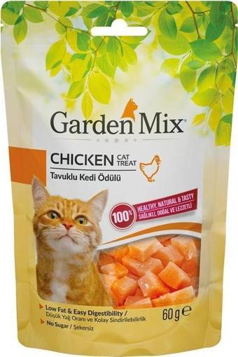 Garden Mix Tavuklu Kedi Ödülü 60 Gr