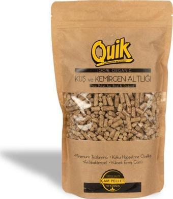 Quik Çam Paleti Kemirgen ve Kuş Altlığı ve Kedi Kumu 750 gr