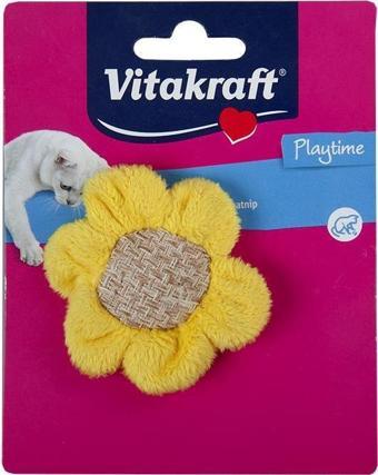 Vitakraft Catnip Kokulu Ayçiçeği Pelüş Kedi Oyuncağı