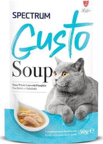 Spectrum Gusto Ton Balıklı, Balkabaklı Kedi Çorbası 50 Gr