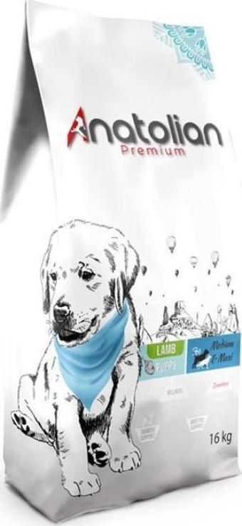 Anatolian Premium Kuzu Etli Yavru Köpek Maması 16 KG