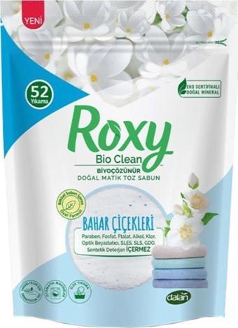 Dalan Roxy Toz Sabun Matik Bahar Çiçekleri 1600 gr