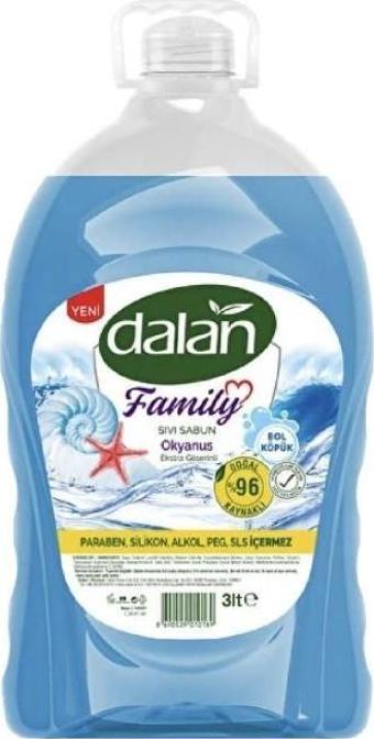 Dalan Sıvı Sabun Family Okyanus 3 L