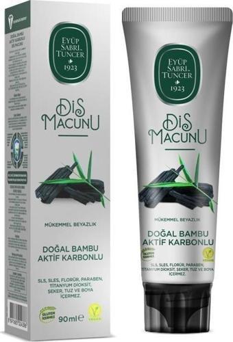 Eyüp Sabri Tuncer Diş Macunu 90ml Doğal Bambu Karbonlu