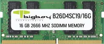 Bigboy 16GB DDR4 2666MHz CL19 Notebook Rami