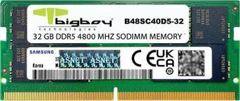 Bigboy 32GB DDR5 4800MHz CL40 Notebook Rami