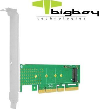 Bigboy PCIe 4.0 x4 PCIe 4.0 x16 1xM.2 1xNVMe Çevirici Ünite