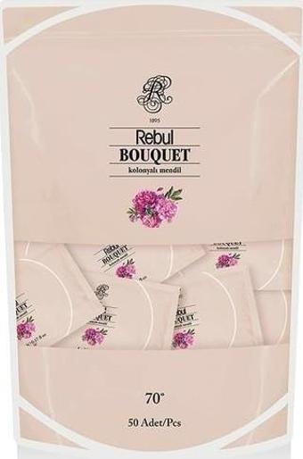 Rebul Kolonyalı Mendil Bouquet Poset 50 li