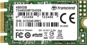 Transcend MTS420S 480GB 22x42mm M.2 Ultrabook SSD