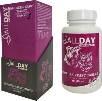 AllDay 1 Brewers Yeast Kedi Ve köpekler İçin Tablet 75 gr