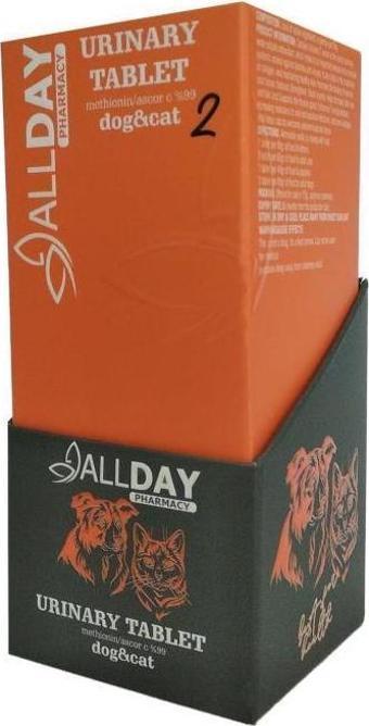 AllDay 2 Urinary Kedi Ve köpekler İçin Tablet 75 gr