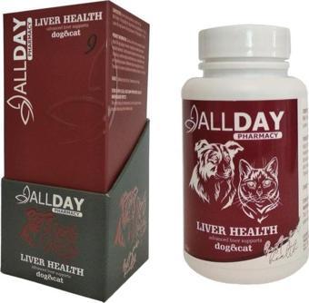 AllDay 9 Liver Health Kedi Ve Köpek Ciğer Koruyucu Tablet 30 gr