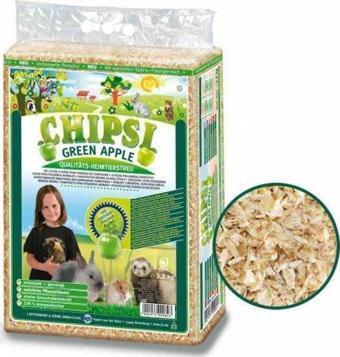 Chipsi Green Apple Yeşil Elma Aromalı Kemirgen Talaşı 3,2 kg