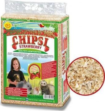 Chipsi Strawberry Çilek Aromalı Kemirgen Talaşı 60 Lt (3,2 kg)