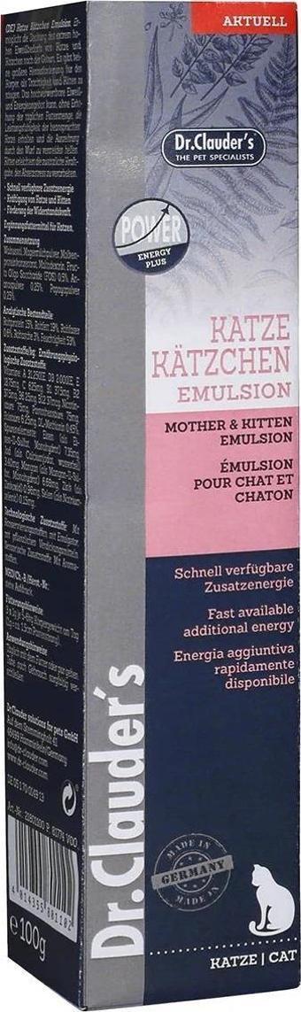 Dr.Clauder's Kedi Anne ve Yavru İçin Enerji Macunu 100 gr