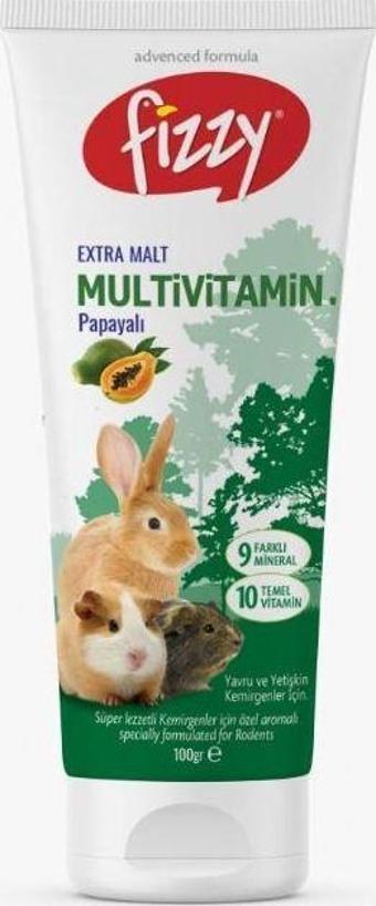 Fizzy Kemirgen Multivitamin 100gr