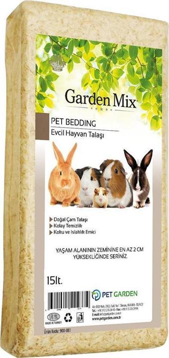 Garden Mix Kemirgen Talaşı 15 Lt