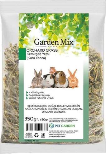 Garden Mix Kemirgenler İçin Kuru Yonca