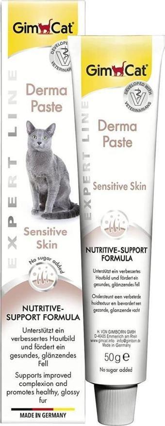 Gimcat Kedi Macunu Derma Paste 50gr Tüy Sağlığı