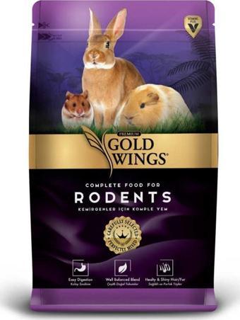 Gold Wings Premium Rodent Kemirgen Yemi 1 Kg