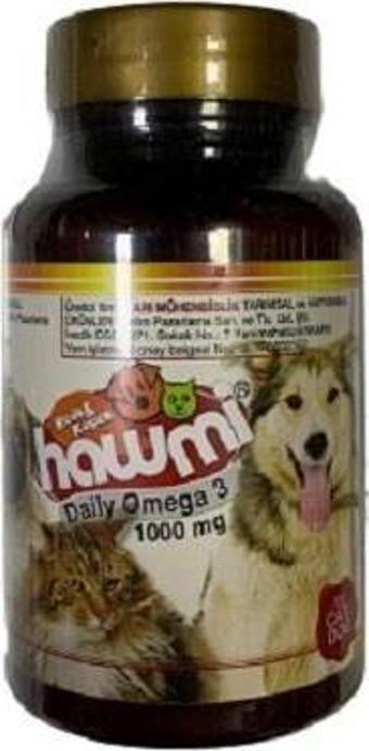 Hawmi Daily 1000 mg Kedi ve Köpekler İçin Omega 3