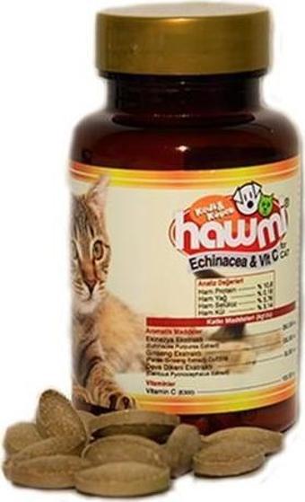 Hawmi Echinacea & Vıt C For Cat Kediler İçin C Vitamini Ve Bağışıklık Güçlendirici