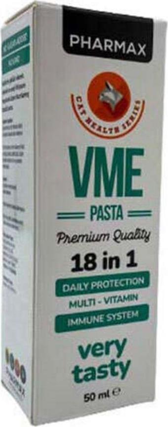 Pharmax VME Pasta Multi Vitamin Kedi Macunu 50 ML