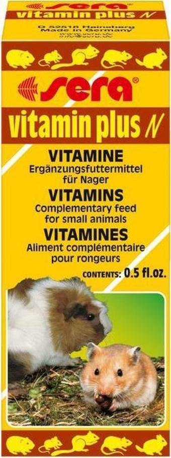 Sera Vitamin Plus N Kemirgenler İçin Vitamin 15 ml