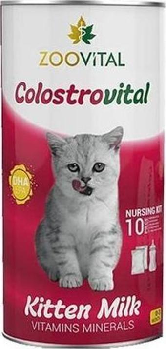 Zoovital Colostro Vital Yavru Kedi Süt Tozu Ve Biberon Seti 200 Gr